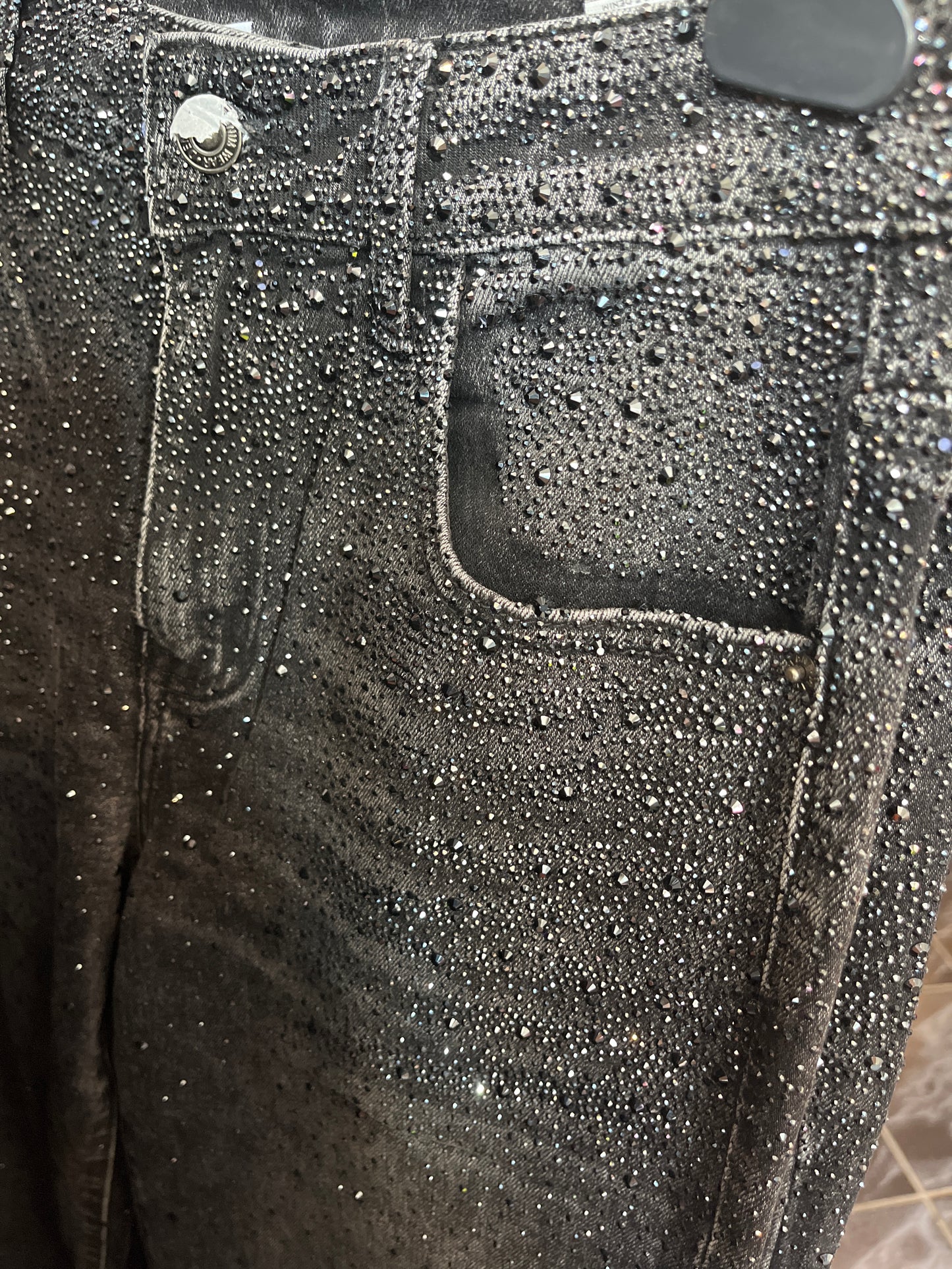 adoro design glitterjeans