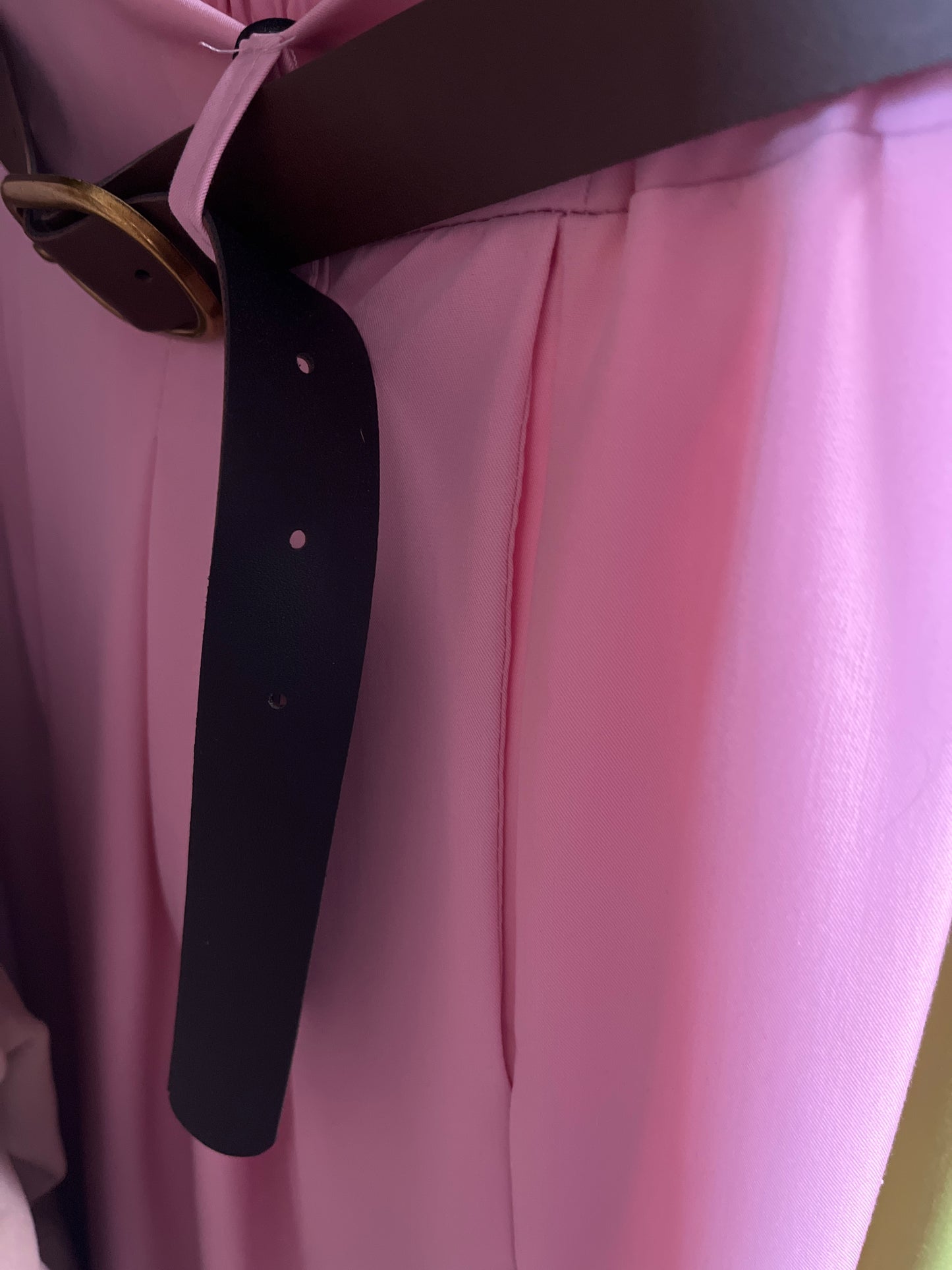 Wijde geklede broek Just Woman