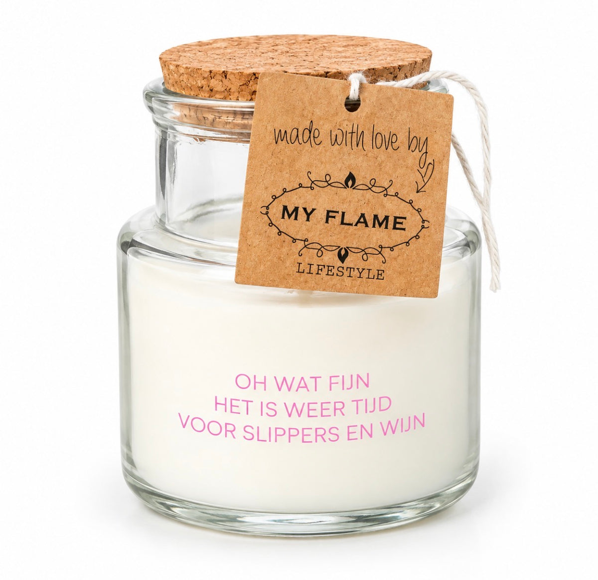 My flame oh wat fijn het is weer tijd voor slippers en wijn