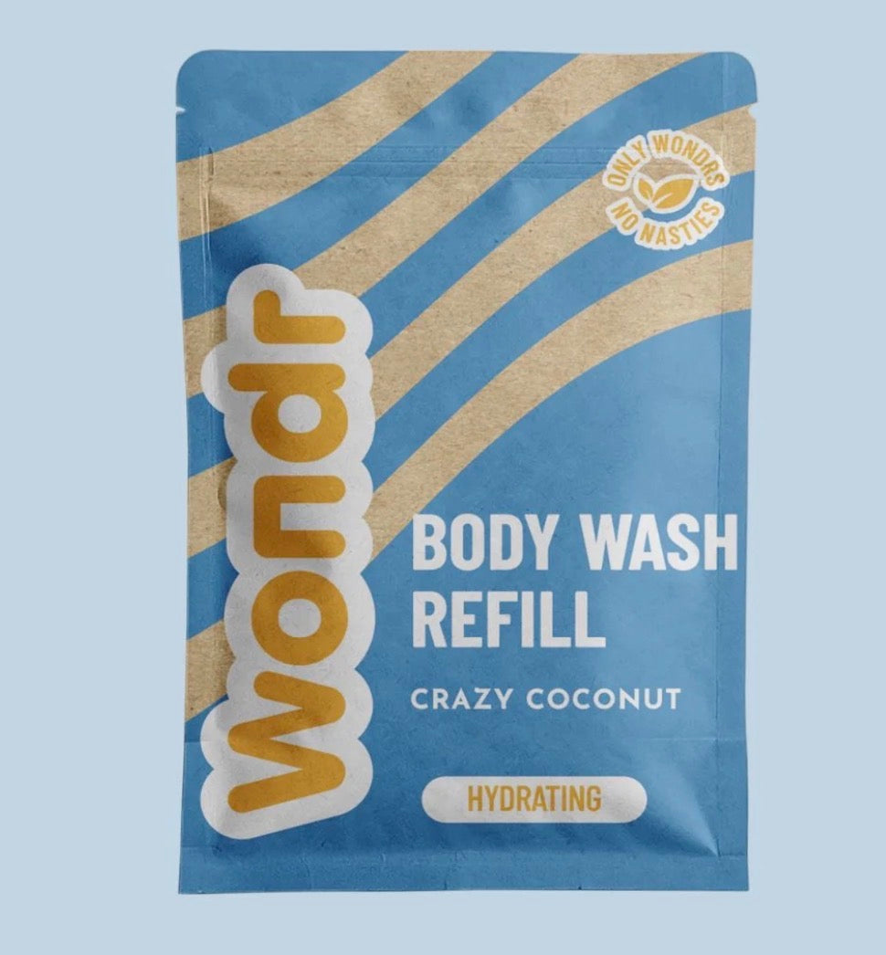 Wondr crazy coconut shampoo refill