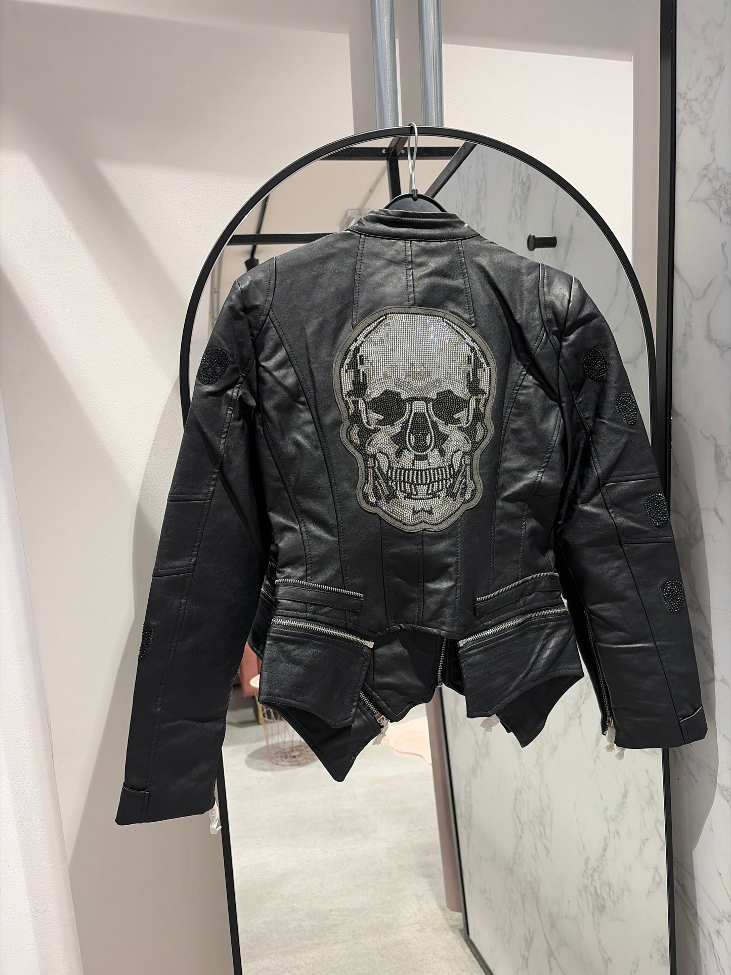 biker vest Giorgia