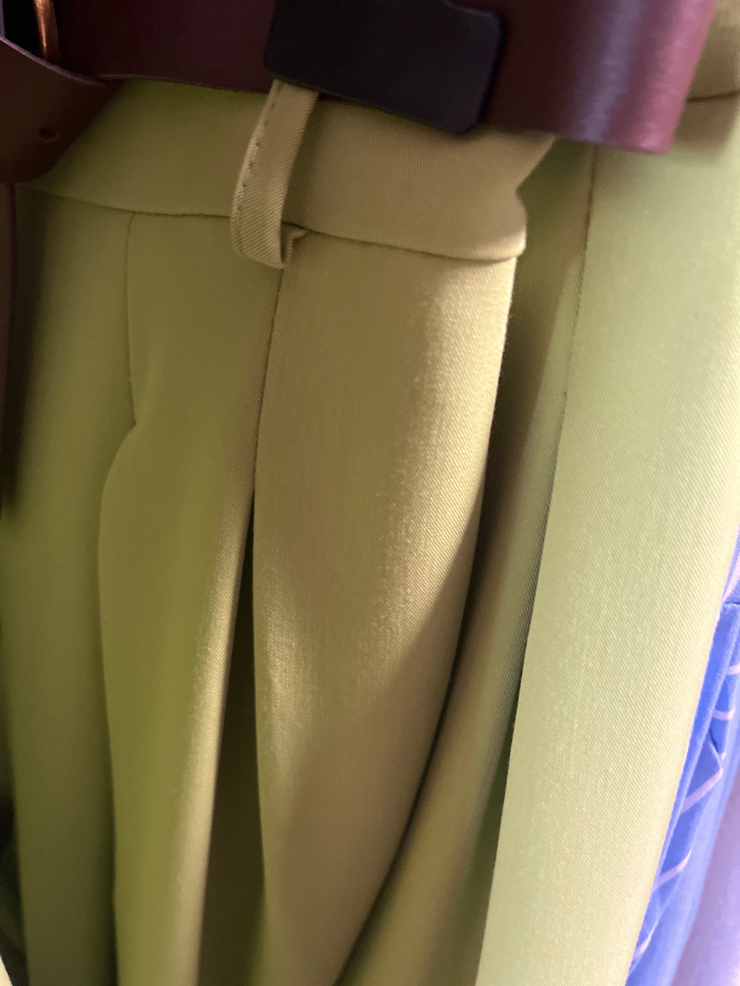 Wijde geklede broek Just Woman