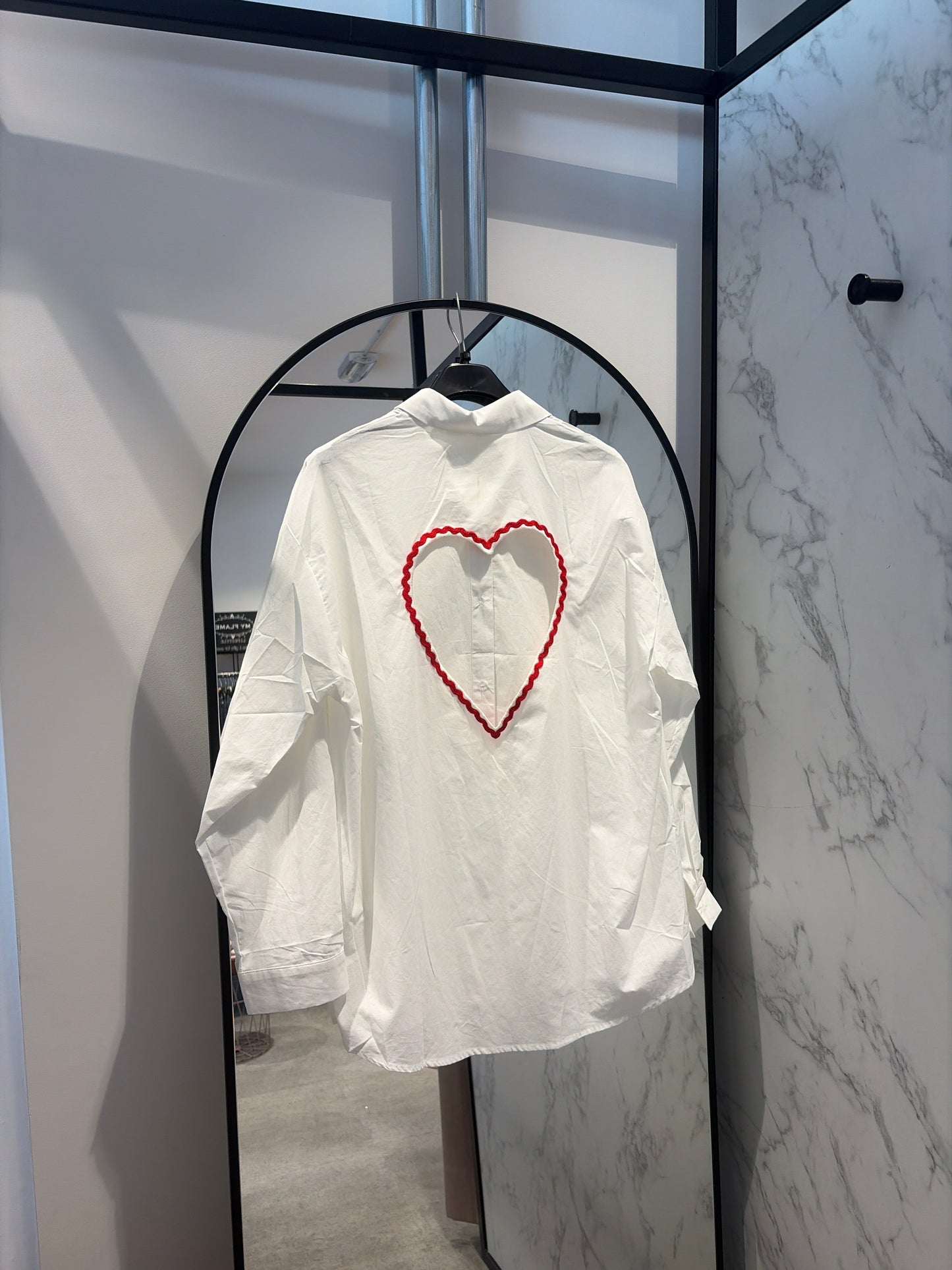 Blouse Musy Muse — Wit Klassiek