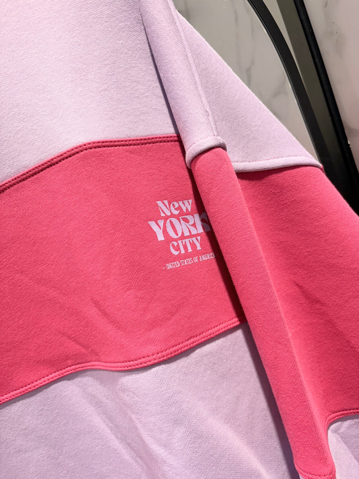 Sweater Gimme New York City — Lila & Roze Gestreept