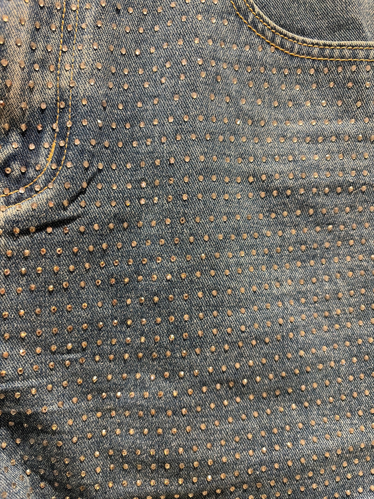 short Gimme Jeans glitter