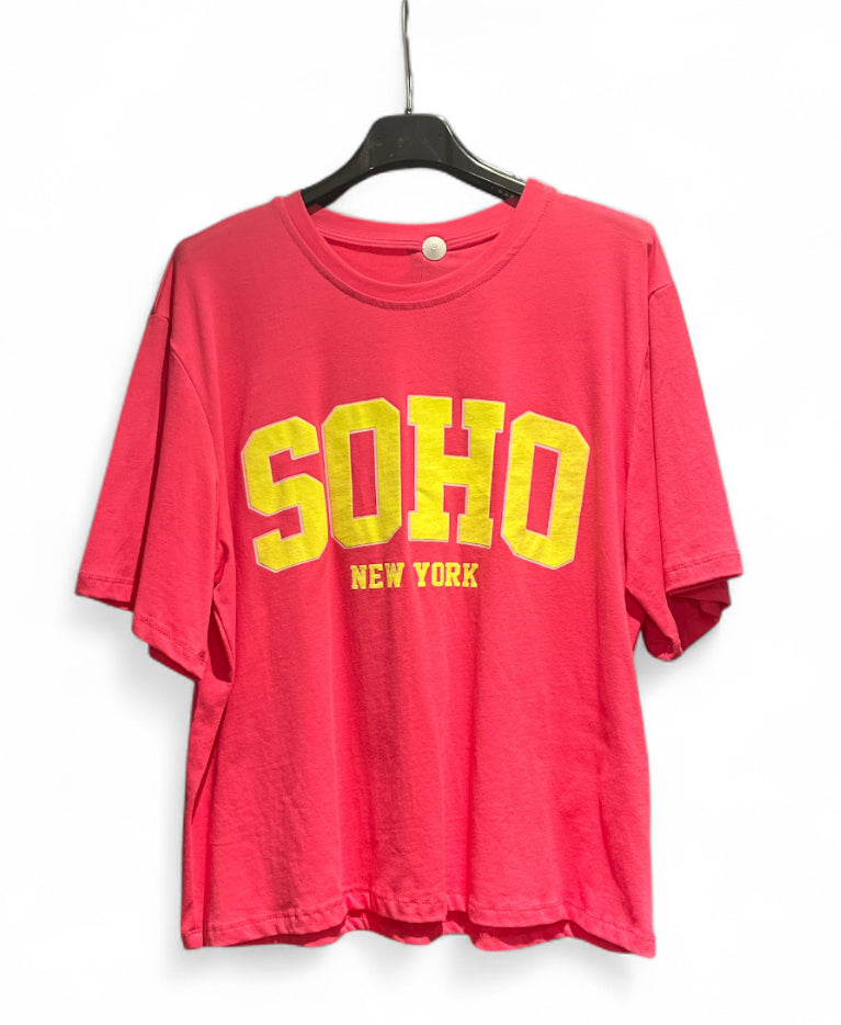 Roze shirt SOHO