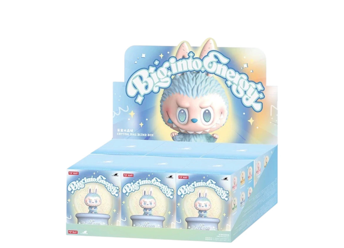 Pop mart Labubu Into Energy series Crystal ball Snow globe (PRE SALE -levering 26 aug)