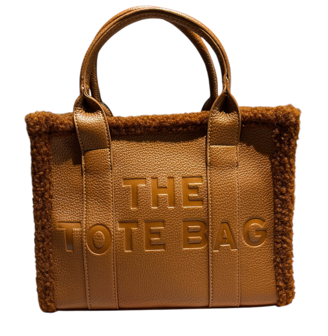 The Totebag medium met bontje