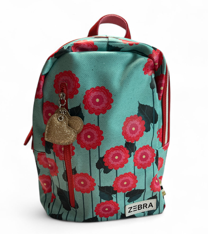 Zebra girls rugzak flower