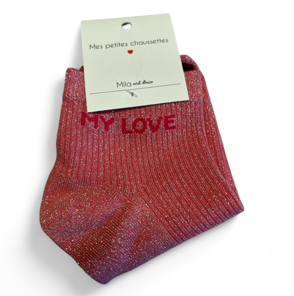 Access My lovely socks My love korte sokken