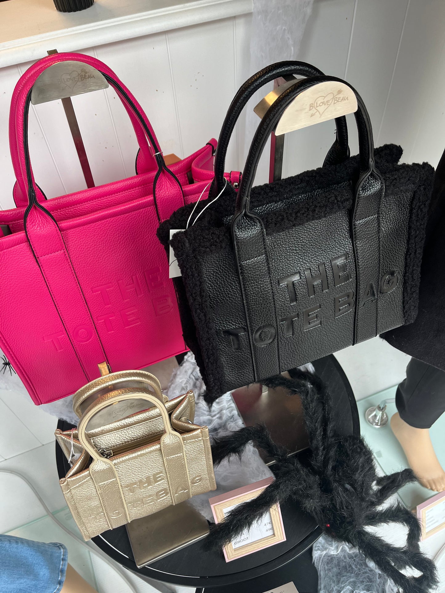 The Totebag medium met bontje