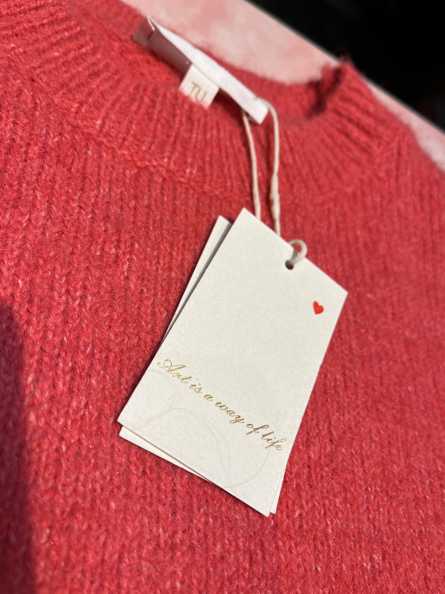 Trui Vintage dressing love