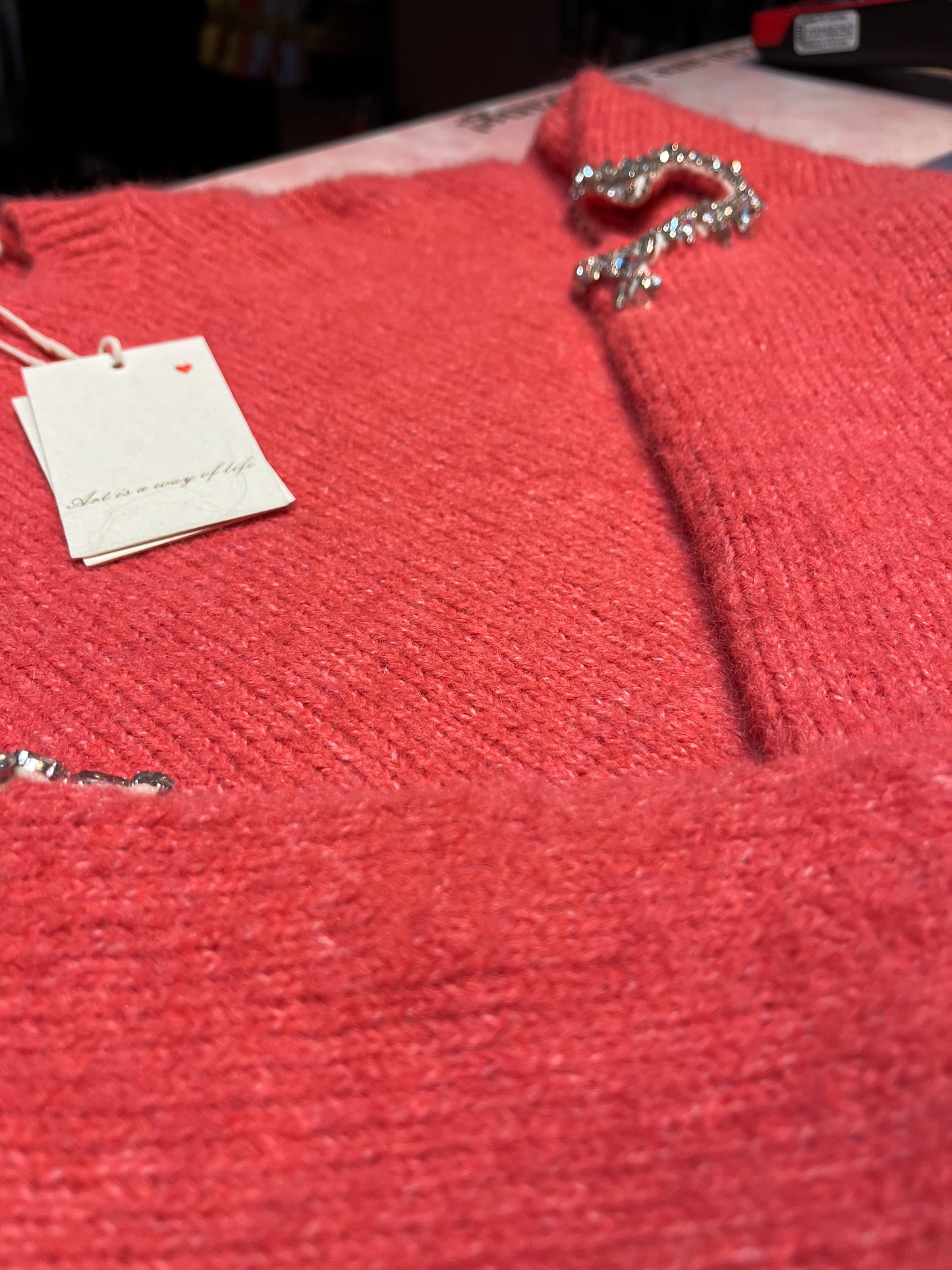 Trui Vintage dressing love