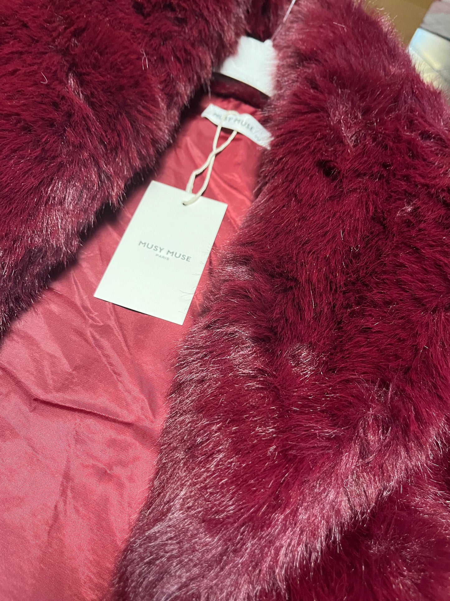 Musy muse Paris bordeaux bodywarmer bontje