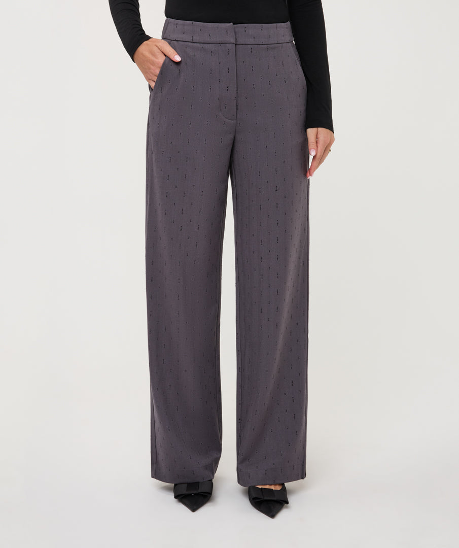 Esqualo geklede broek Rhinestones