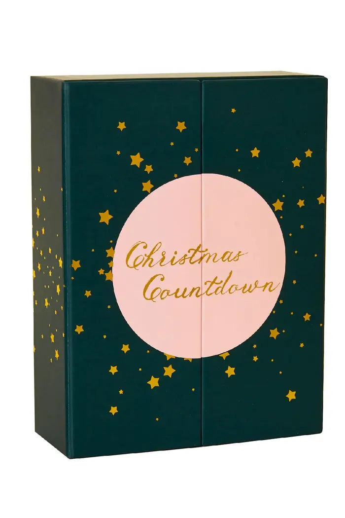 Adventskalender zilver & blauw Sheet Material