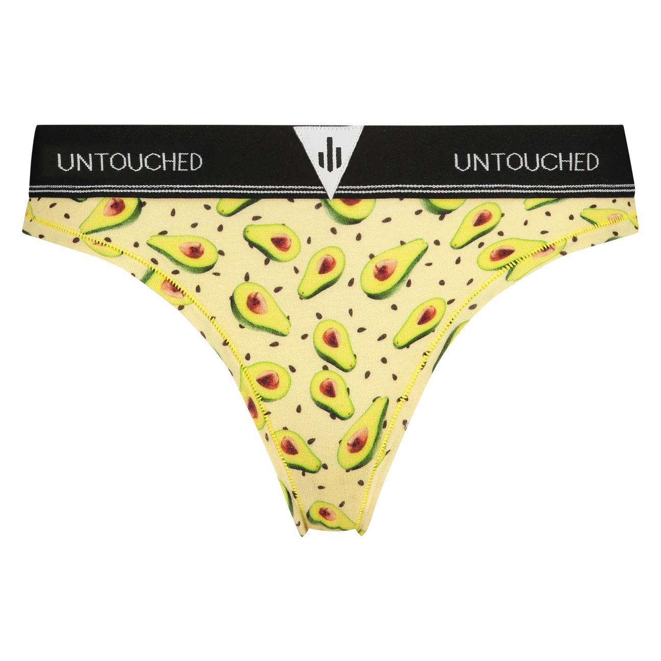 Sock my feet - Untouched FAvocado Thong met bijpassende sokken
