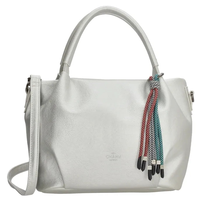 Charm london tottenham handtas zilver