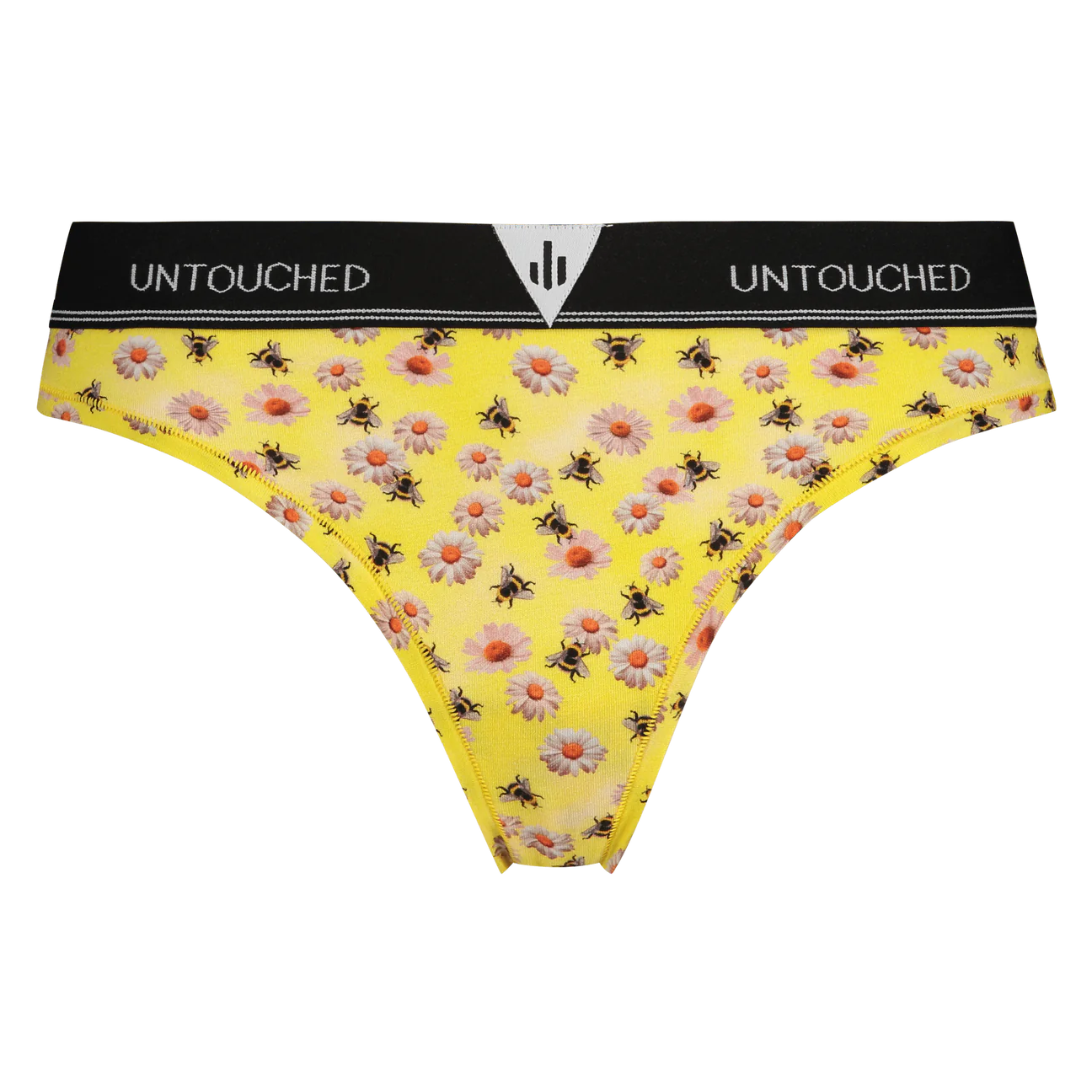 Sock my feet - Untouched Daisy Bee thong met bijpassende sokken