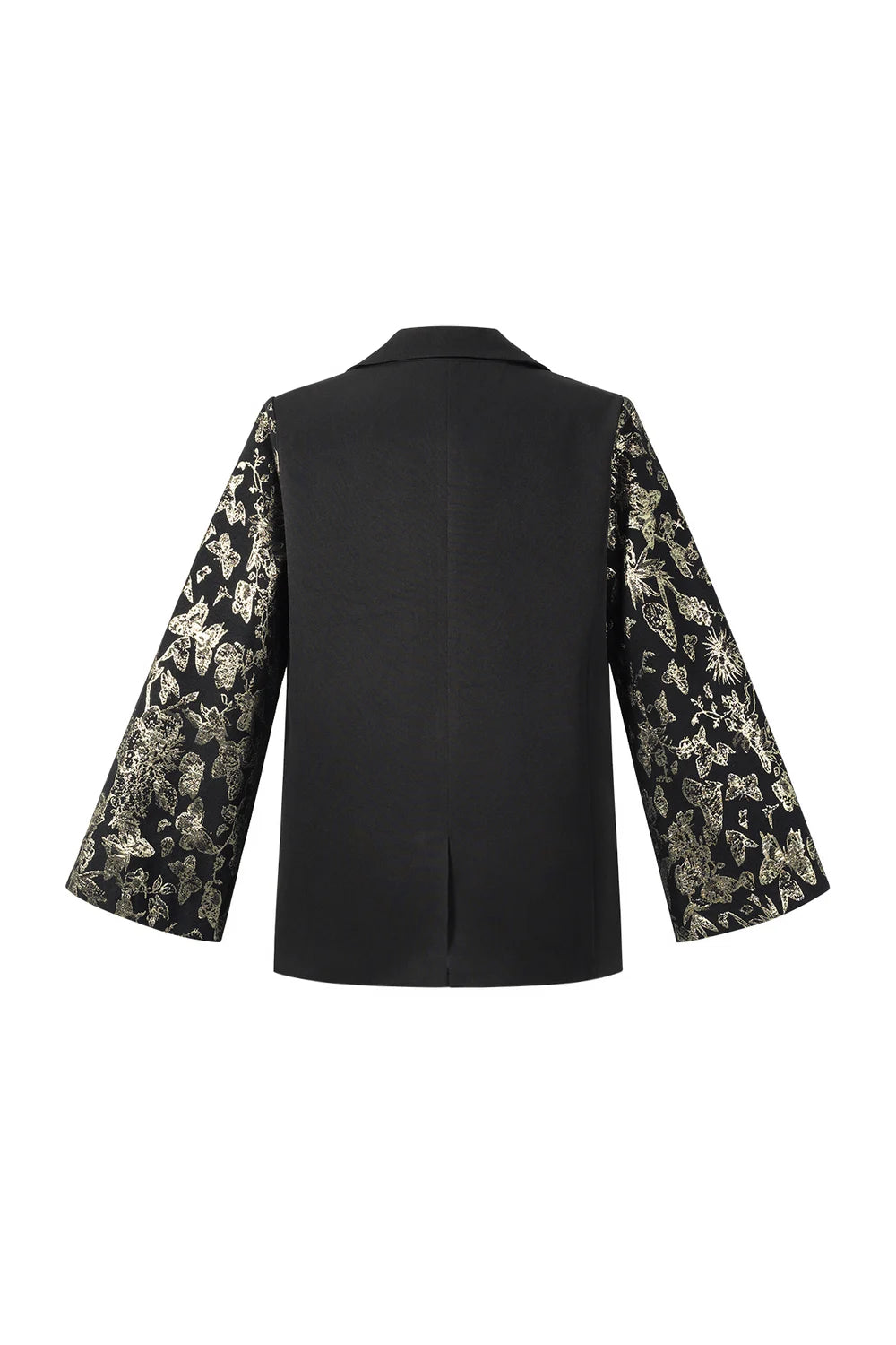 Festive Blazer Jacquard Sleeves