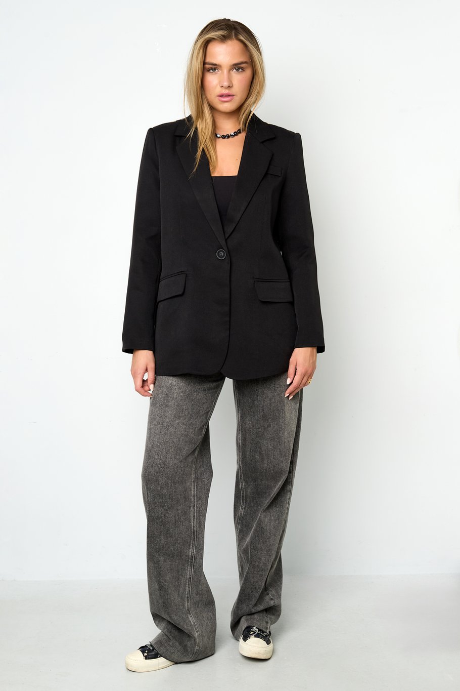 Leopard A Symetric Blazer