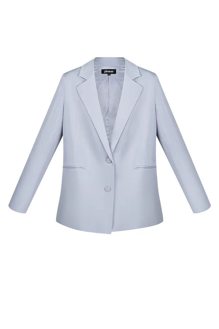 Gimme Blazer panther print back print - Grey