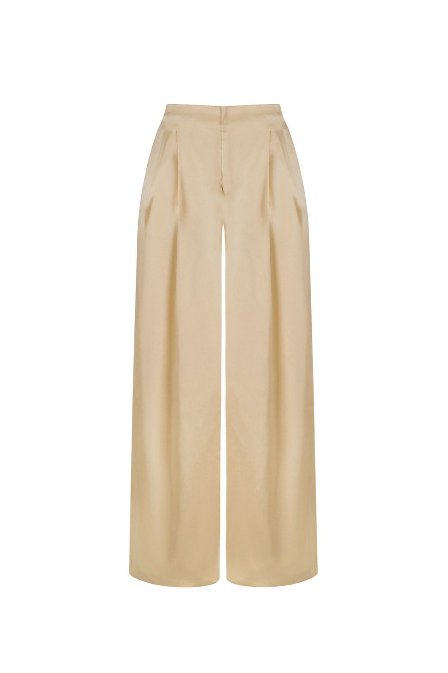 Classy Straight Pants Gold
