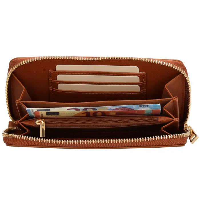 Charm london birmingham portemonnee - cognac