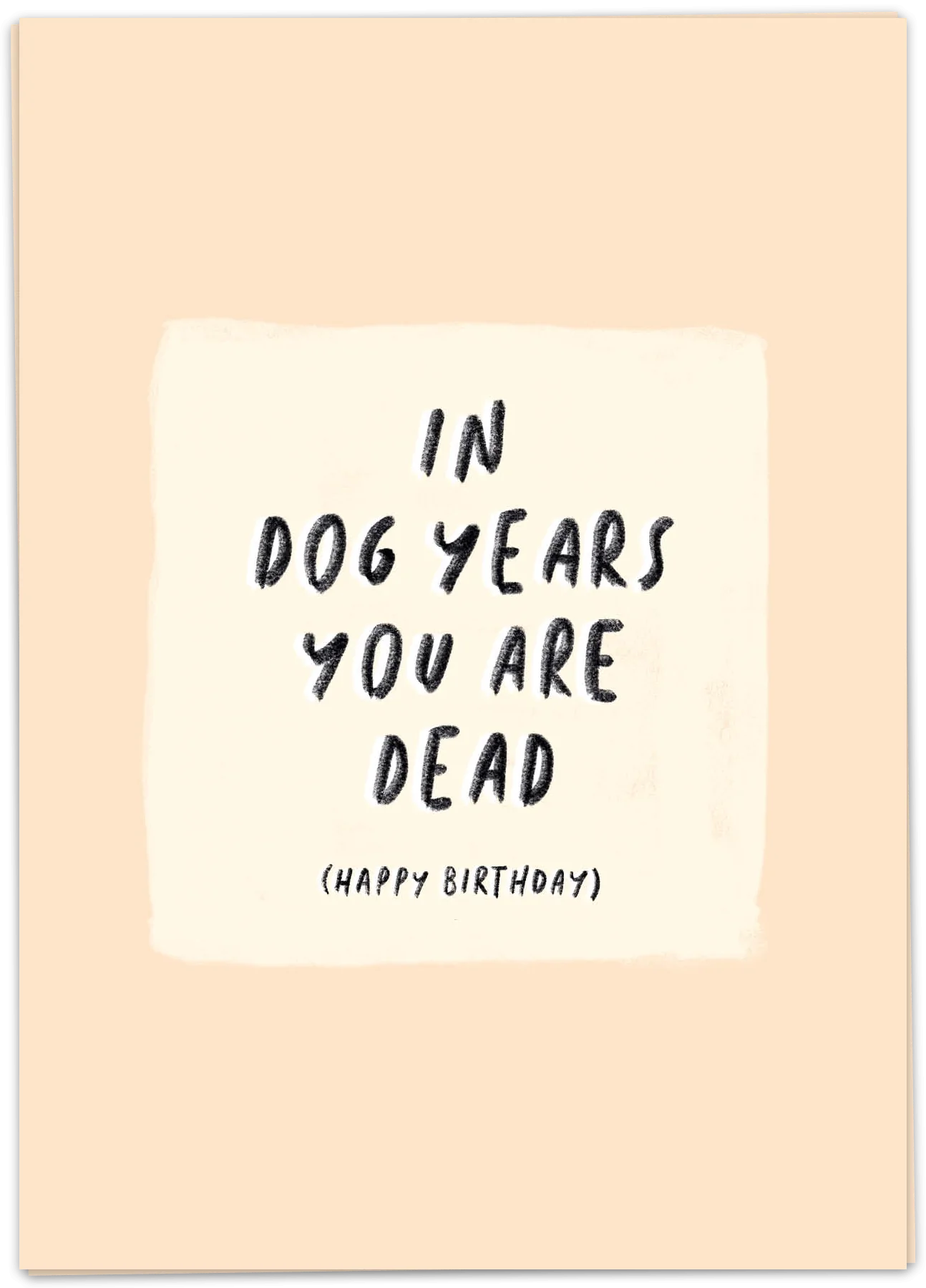 Kaart Blanche Dog years