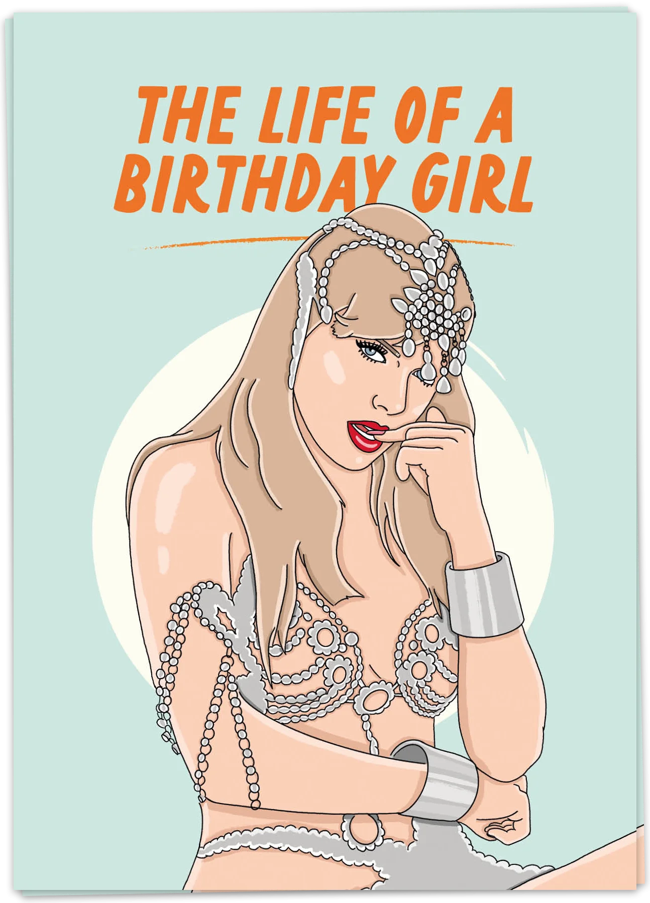 Kaart Blanche Birthday girl