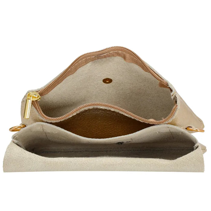 Charm london anna schoudertas - licht goud