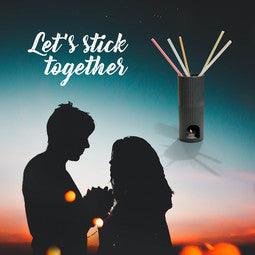 Tower Grijs Mat-Glans Duo waxsticksbrander Scentchips - Amazing wardrobe
