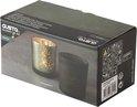 Gusta Theelichthouder Giftset 7x8cm Green en gold glitter - Amazing wardrobe