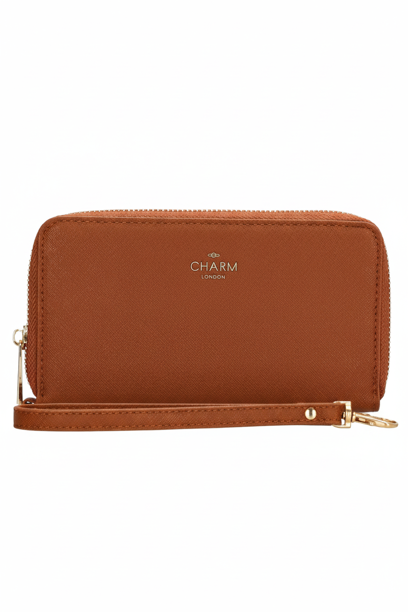 Charm London Birmingham portemonnee cognac