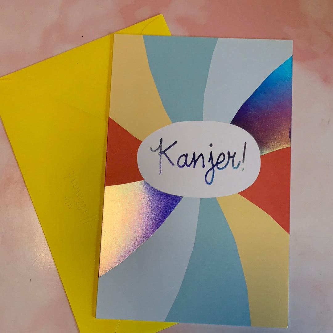 Wenskaart Hallmark kanjer - Amazing wardrobe