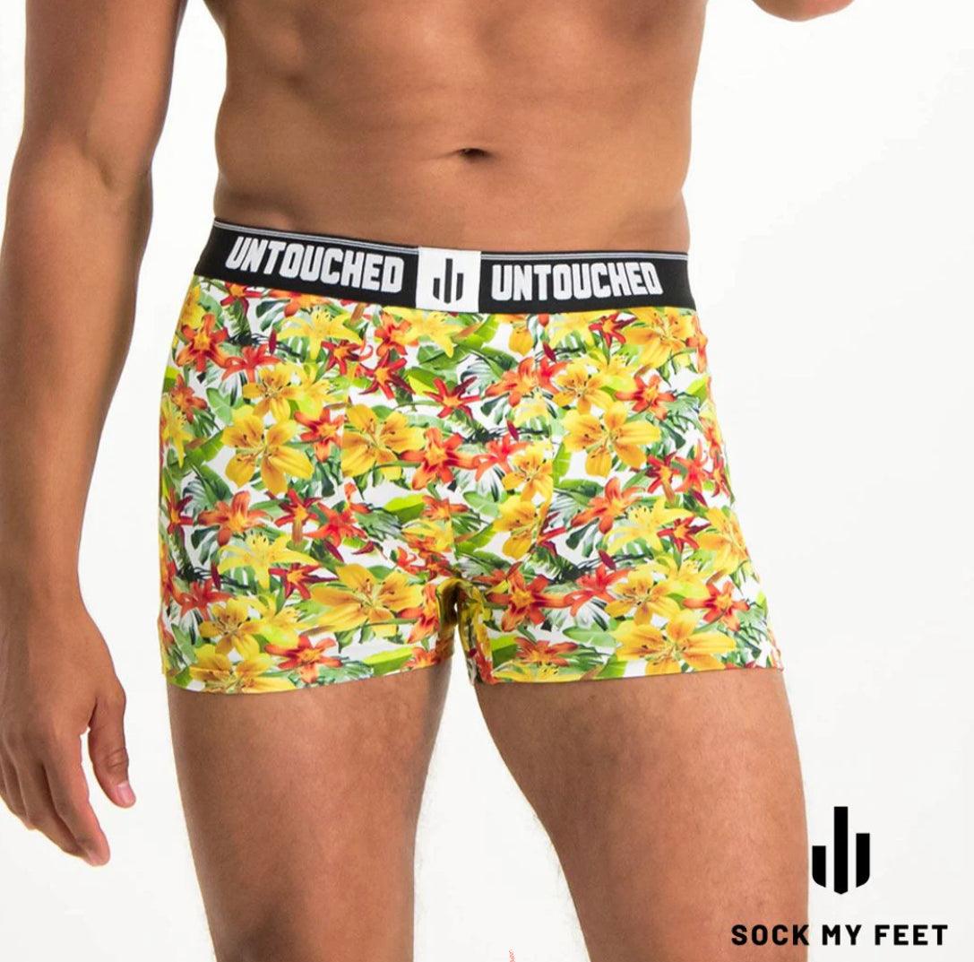 Giftbox sock my feet - Tropical Flower Boxer + Sokken Giftbox - Amazing wardrobe