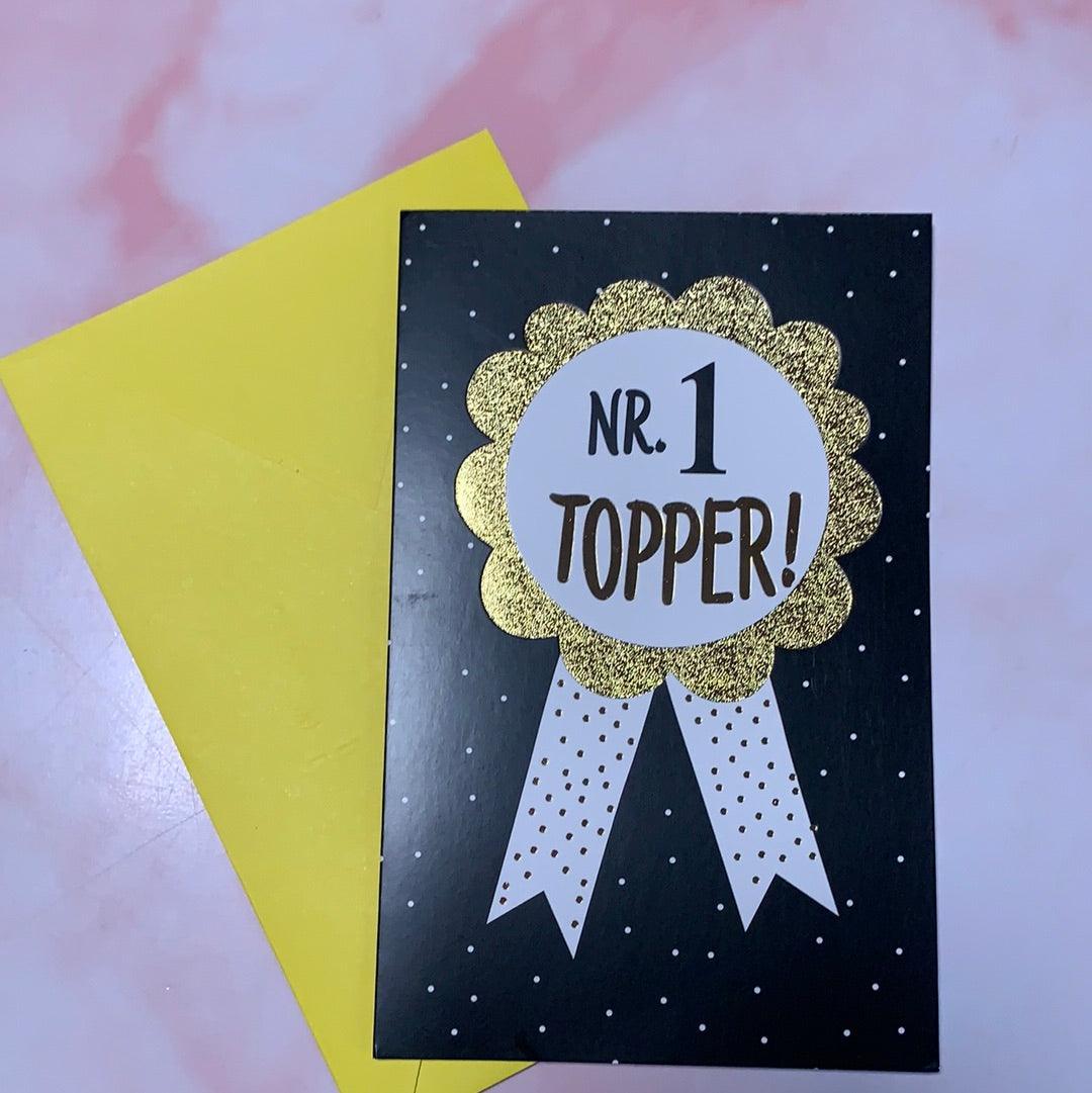 Wenskaart Hallmark NR1 Topper ! - Amazing wardrobe