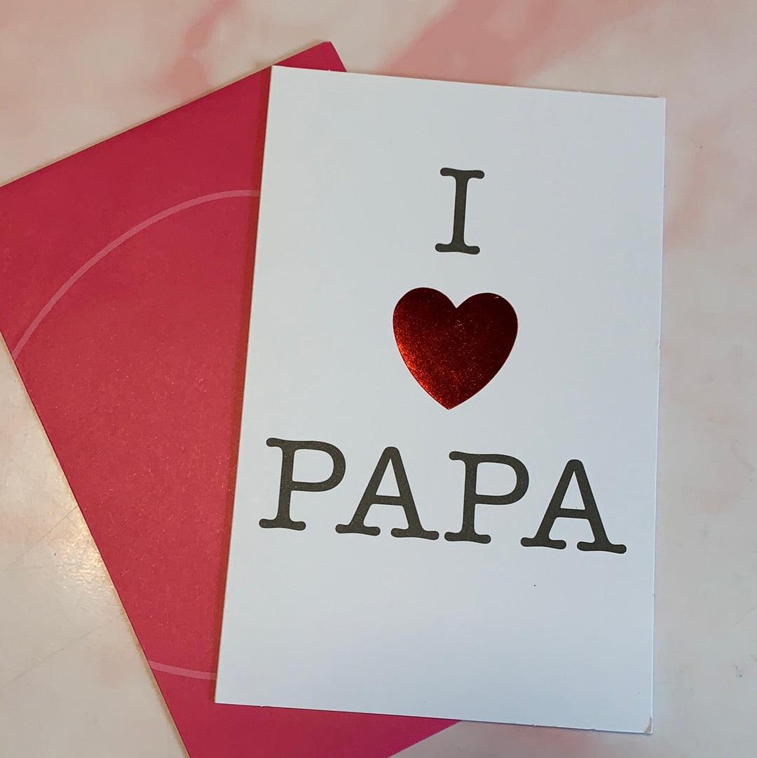 Wenskaart Hallmark I love papa - Amazing wardrobe
