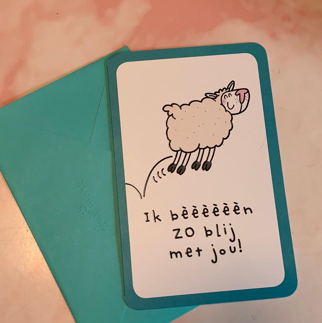 Wenskaart Hallmark Ik ben zo blij met jou ! - Amazing wardrobe