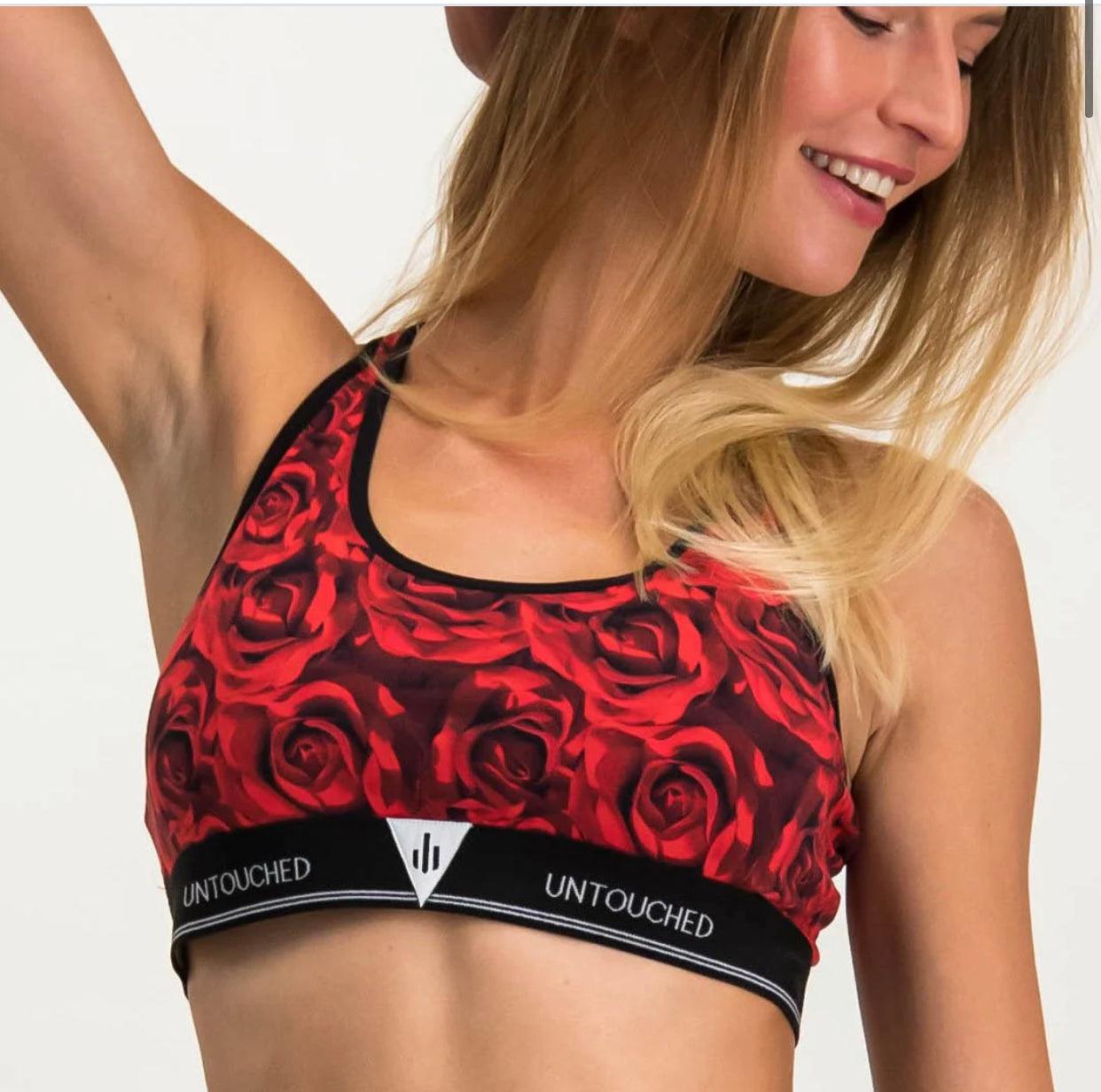 Sock my feet - Romantic Roses Crop Top - Amazing wardrobe