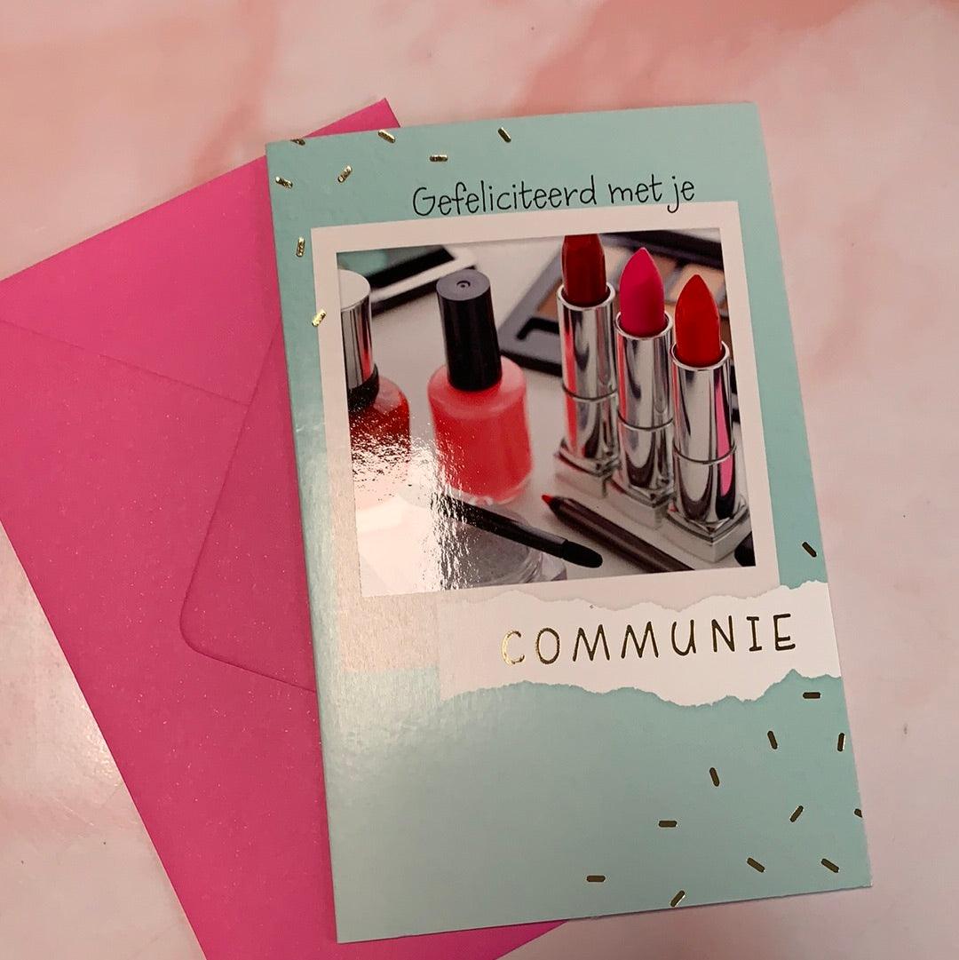 Wenskaart Hallmark gefeliciteerd met je communie! - Amazing wardrobe