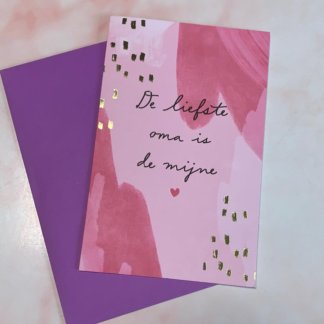 Wenskaart Hallmark De liefste oma is de mijne ! - Amazing wardrobe