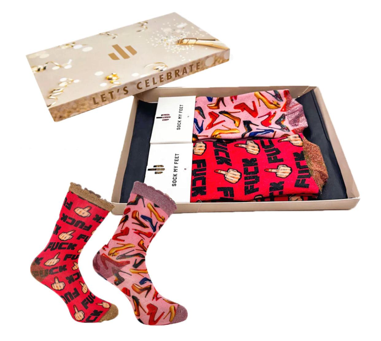 Sock my feet - GIFTBOX - GIRL ON HEELS - Amazing wardrobe