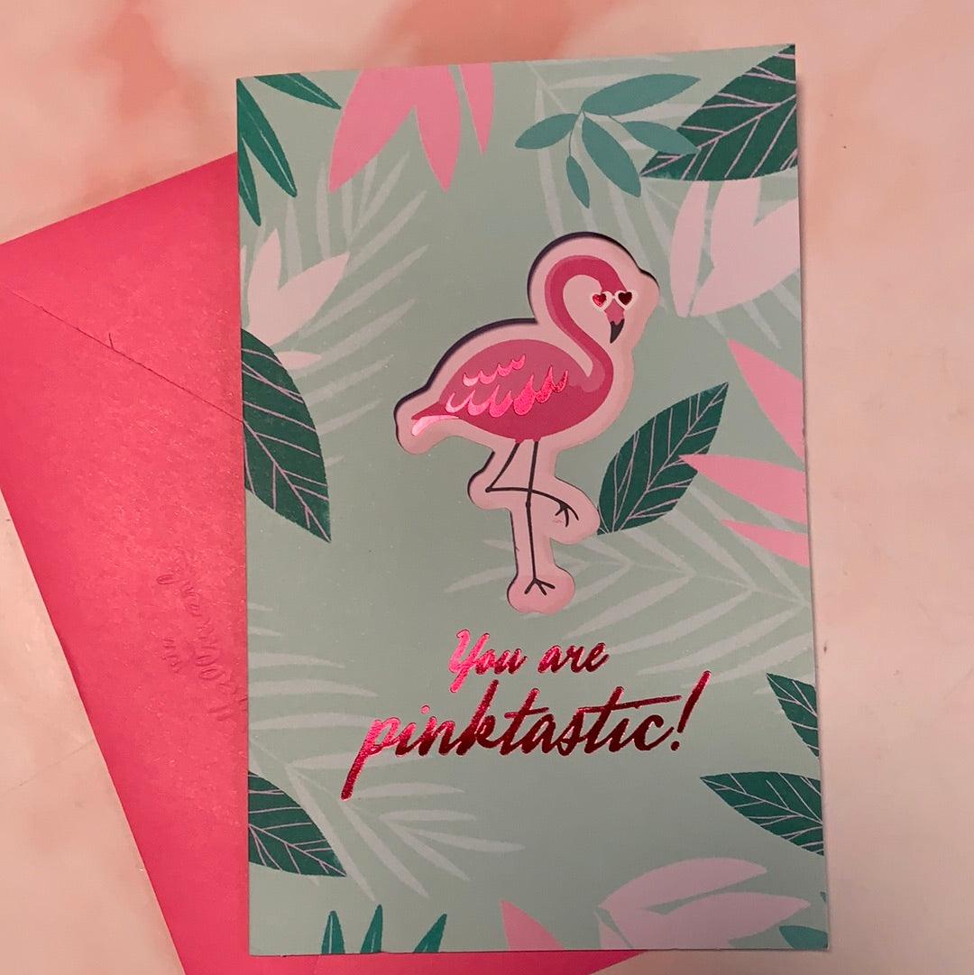 Wenskaart Hallmark You are pinktastic! - Amazing wardrobe