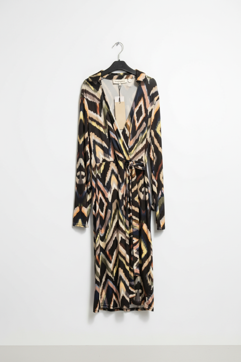 &co woman lessy S.diamond jurk met diamantpatroon - productstijl