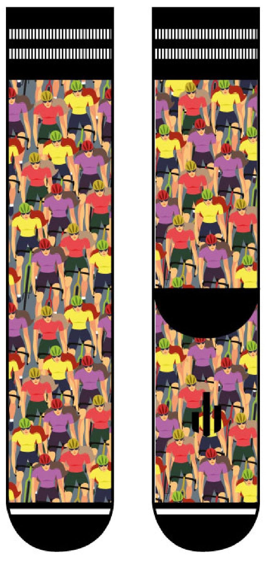 Sock my feet sokken - Sock my cyclist - Amazing wardrobe