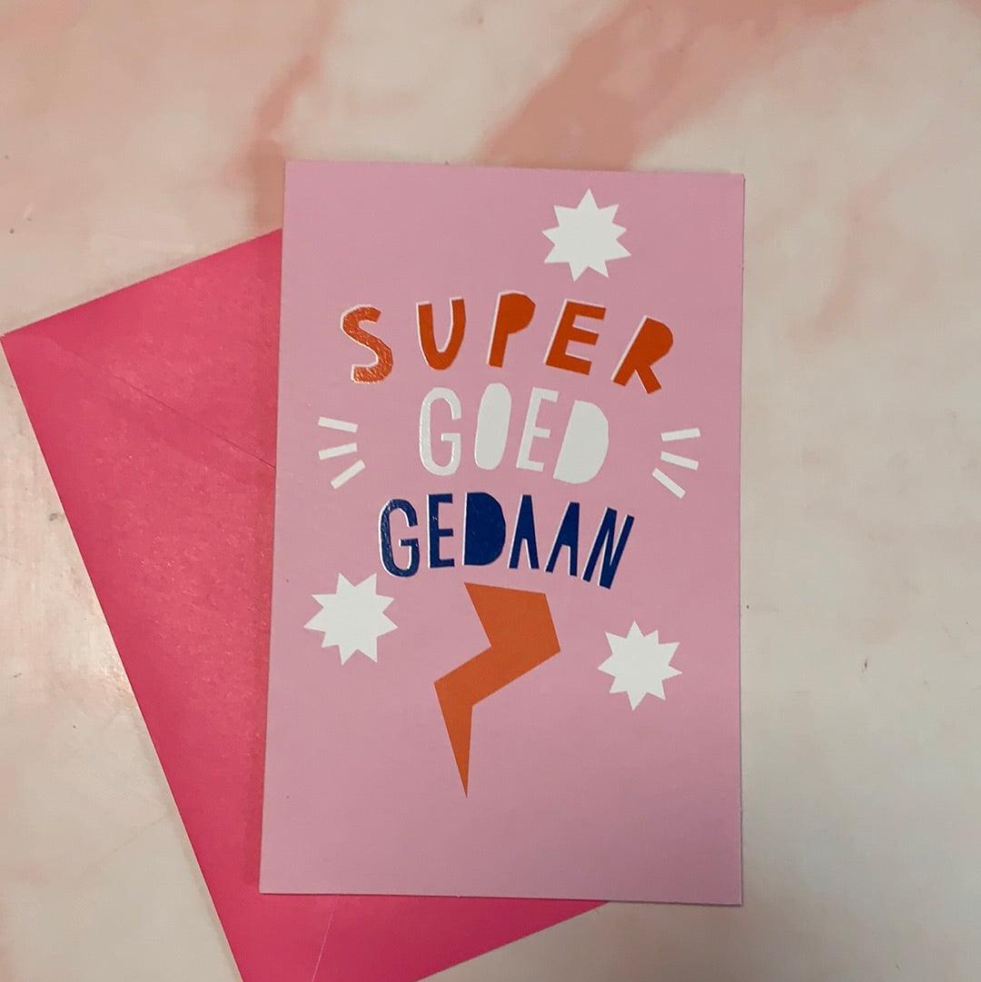 Wenskaart Hallmark Super goed gedaan - Amazing wardrobe