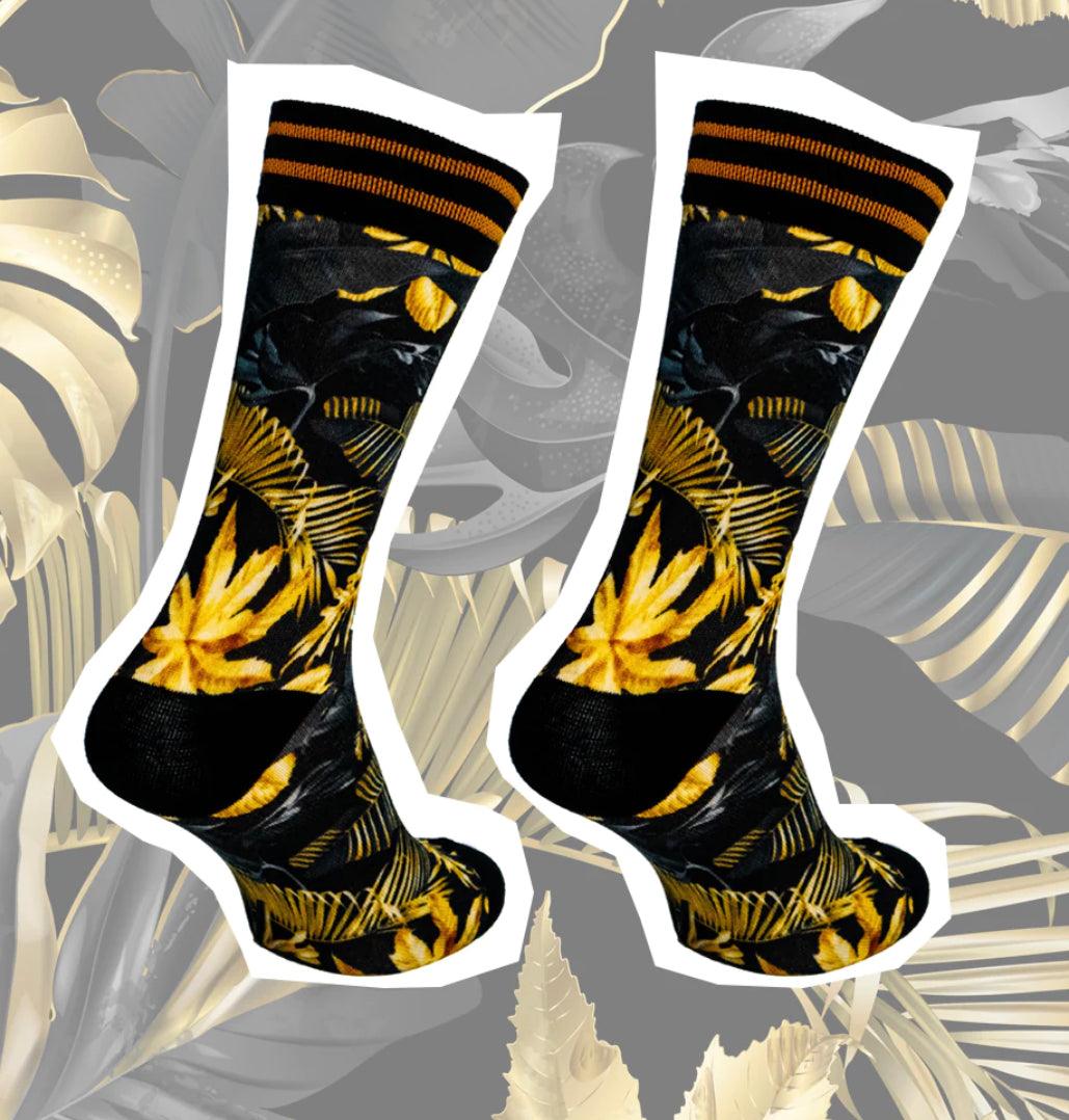 Giftbox - Sock my feet - Golden Leaves Boxer + Sokken Giftbox - Amazing wardrobe