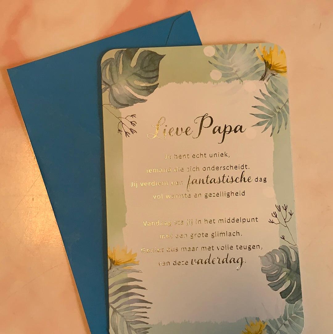 Wenskaart Hallmark lieve papa - Amazing wardrobe