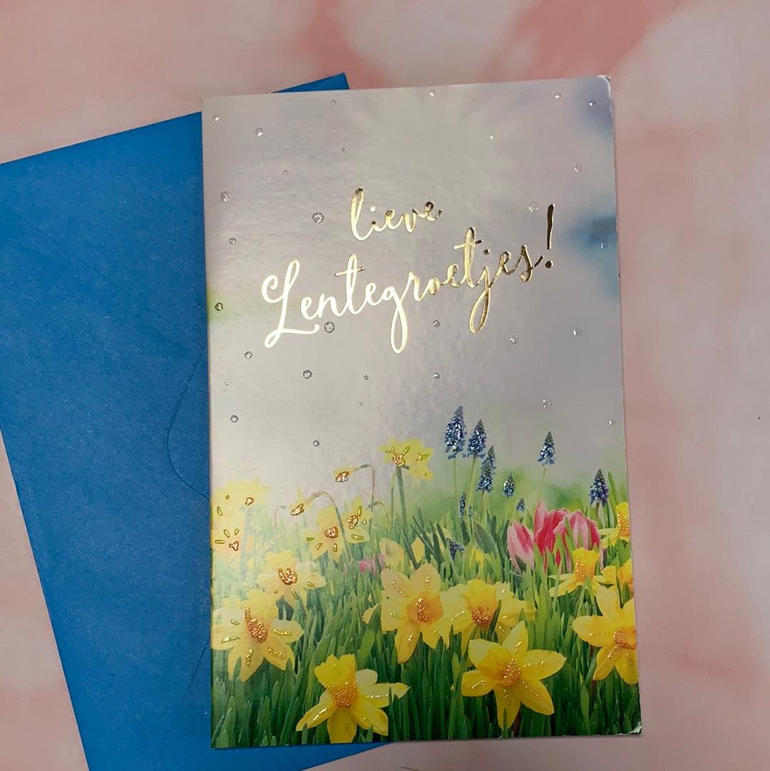 Wenskaart Hallmark Lieve Lente Groetjes! - Amazing wardrobe